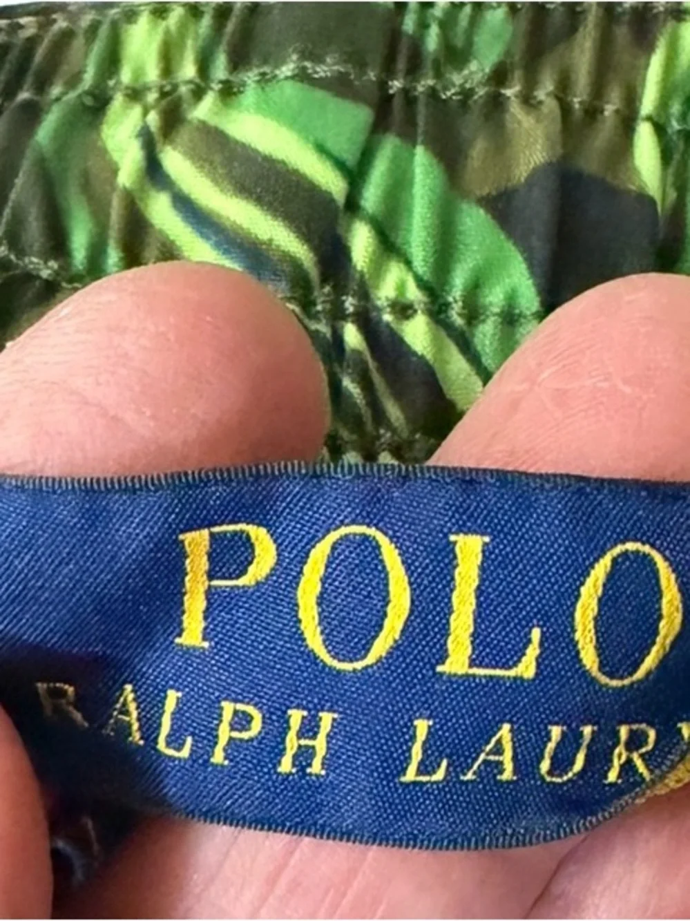 Polo by Ralph Lauren Men's Floral Swim Trunks Large Beach Vacation